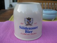 Bierkrug 0,5l Söldenauer Bier seit 1577 Steinzeug grau glaciert Baden-Württemberg - Weinheim Vorschau