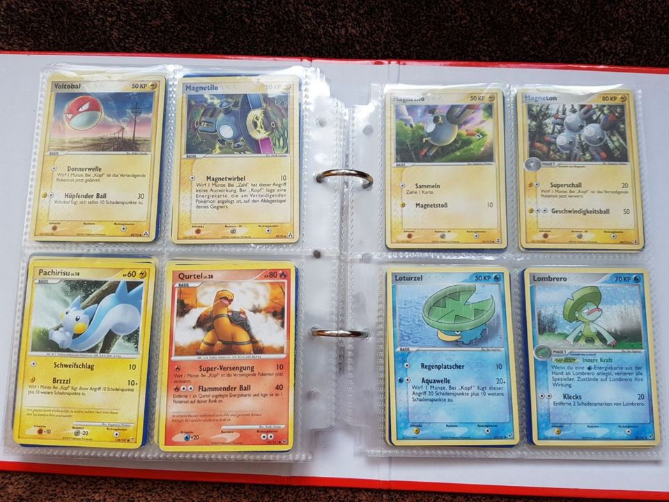 Pokemon Sammelkarten Rubin/Saphir/Smaragd (Beschreibung lesen) in Meuselwitz