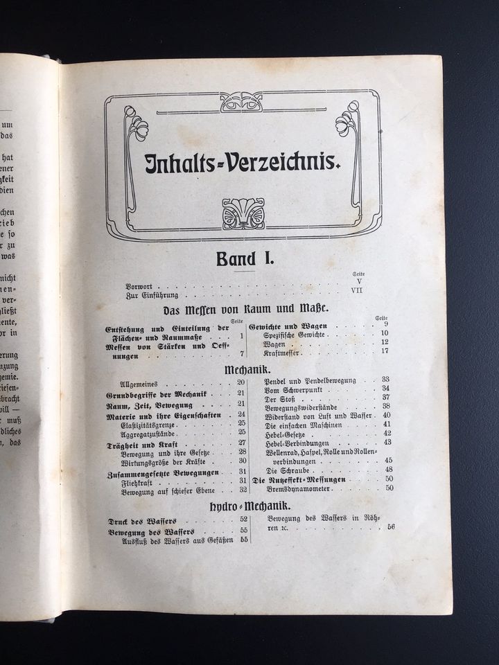 ERFINDUNGEN UND EXPERIMENTE 1906 - Mechanik Metall Elektrotechnik in Melle