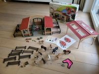 ❤️ 94 Teile Schleich Pferdehof +Zubehör Pferde Zäune Nordrhein-Westfalen - Frechen Vorschau