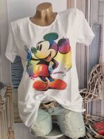 T-Shirt Shirt weiss Mouse Multicolor Italy Nieten 36 38 40 42 NEU Nordrhein-Westfalen - Mönchengladbach Vorschau