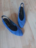 Franco Paolucci Italy Pumps Sandalen Kobalt Blau 38 Friedrichshain-Kreuzberg - Friedrichshain Vorschau