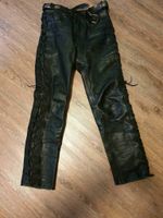 Motorrad Lederhose, Lederschnürjeans, Lederjeans, Größe 52 Baden-Württemberg - Ostfildern Vorschau