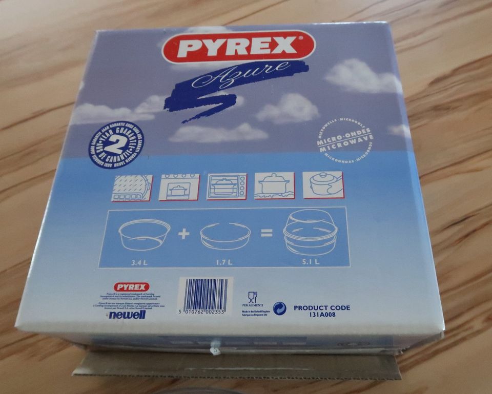 PYREX Azure Mehrzweckbräter - Auflaufform - unbenutzt – OVP in Tauberbischofsheim