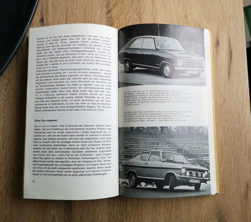 Opel Kadett B * Handbuch 1. Auflage 1970 * in Wettringen