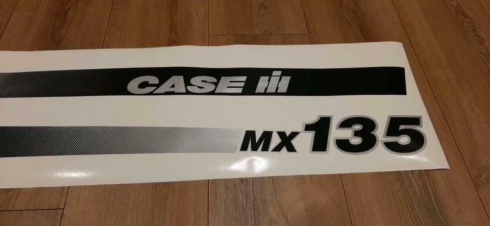 MX 135 IHC CASE IH Aufkleber gebogen in Wilsum