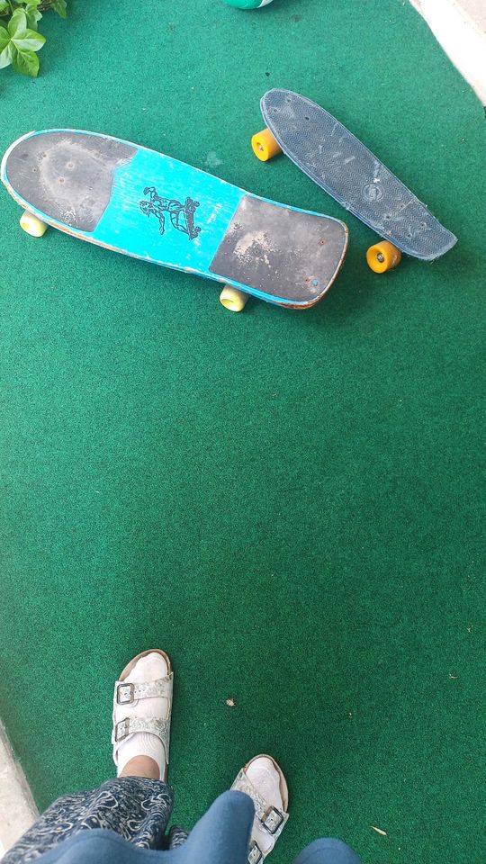 Longboard und Skateboard in Hannover