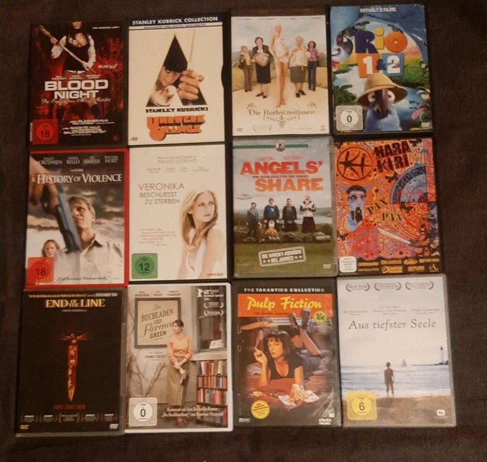 Dvds Filme verschiedene 2€/DVD in Schwetzingen