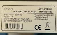 PEAQ PBR 110 Blue Ray Player mit Fernbedienung München - Allach-Untermenzing Vorschau