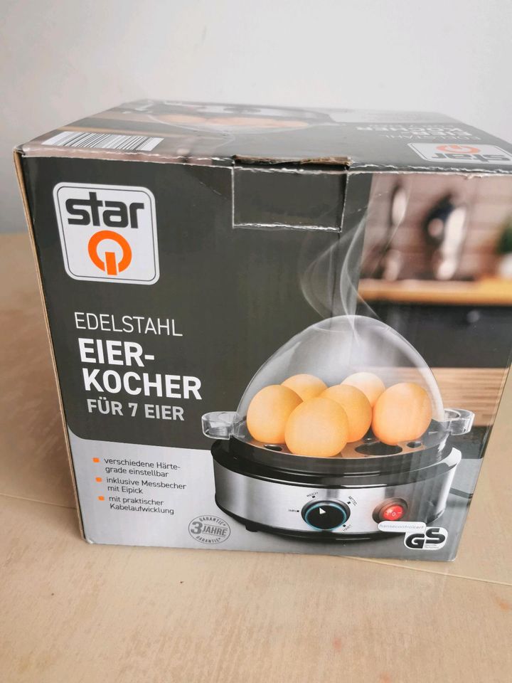 Eierkocher / 7 eier kochen wie neue in Hamburg