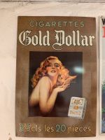Cigarettes Gold Dollar Blechschild Essen - Essen-Borbeck Vorschau