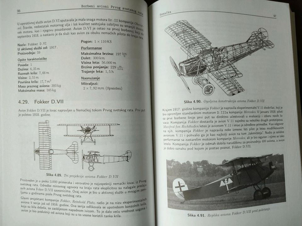 Kampfflugzeuge des Ersten Weltkriegs (serbisch: Borbeni avioni pr in Konz