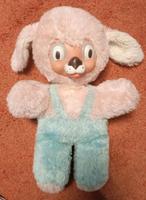 DDR gummigesicht Plüschtiere rosa Hase mit blauer latzhose Sachsen - Bautzen Vorschau