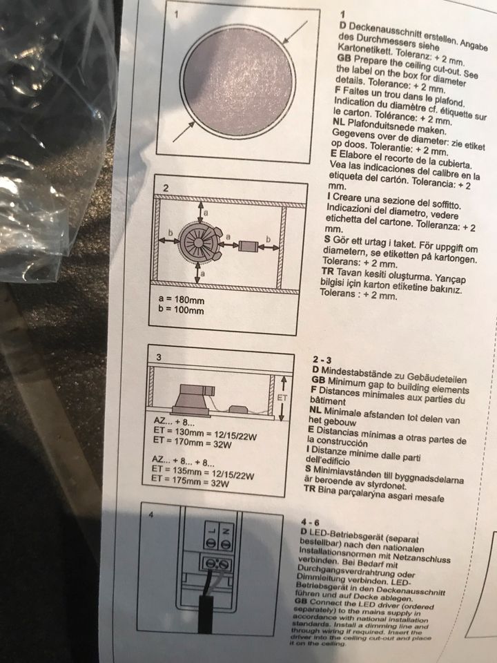 Einbau downlight Abet Zono Schmitz Wila LED in Chemnitz