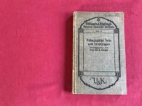 Pädagogische Zeit -und Streitfragen Prof. Porger 1921 Nordrhein-Westfalen - Sprockhövel Vorschau