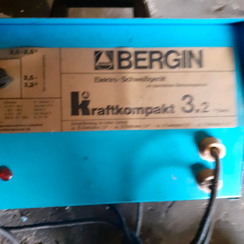 Bergin Kraftkompakt 3.2 Schweißgerät Elektro in Oberhausen