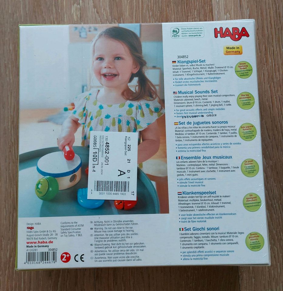 HABA 304852 - Klangspiel-Set Kinder-Musikinstrumente ab 2 Jahren in Würzburg