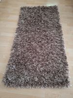 Hochflor-Teppich grau/braun 70 × 140 cm Bayern - Untermeitingen Vorschau