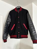 Steward & Strauss Baseball College Jacke Wolle Leder schwarz M L Innenstadt - Köln Altstadt Vorschau