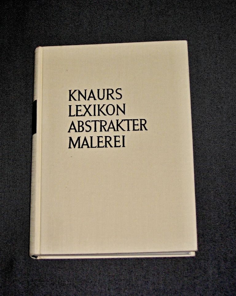 Knaurs-Lexikon  "Abstrakte Malerei" in Wilhelmshaven