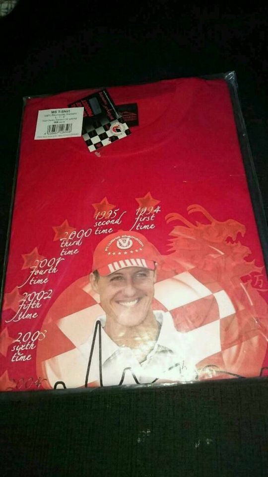M. Schumacher 2 x T- Shirt - neu!!!  Grösse L in Tettnang