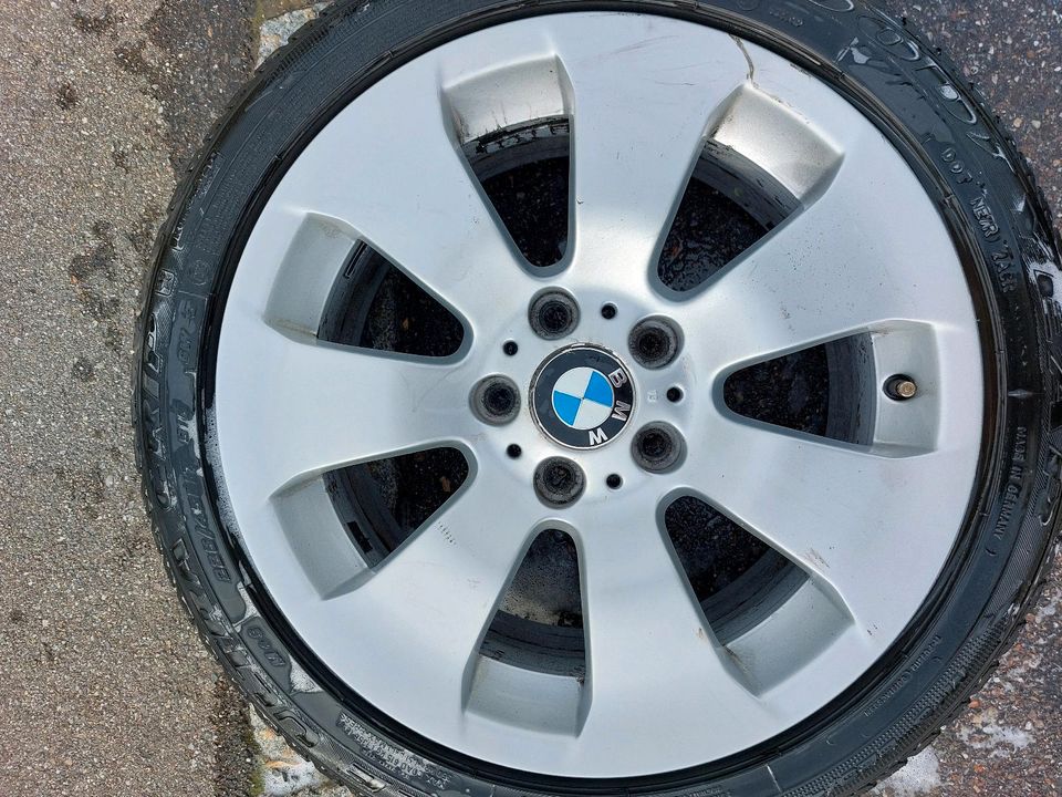 BMW Alufelgen 8x17 Styling 158 e90 e91 e46 Räder Felgen 225/40 in Trochtelfingen