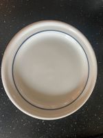 6 Eslau Keramik Frühstücksteller MAREN weiß blauer Rand wie neu Beuel - Holzlar Vorschau