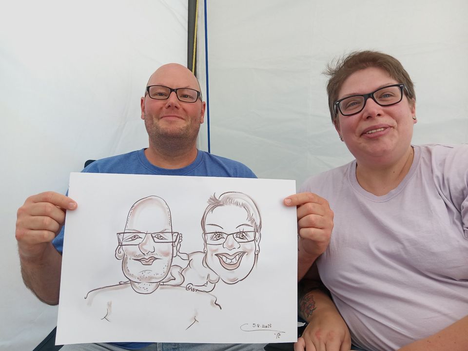 Karikaturist Schnellzeichner für Ihr Event, Messe, Hochzeit etc in Koblenz