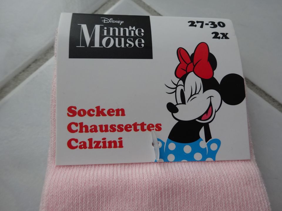 Mädchen Socken u. a. Minnie Mouse Looney Tunes Gr. 27-30 - NEU! in Ingolstadt