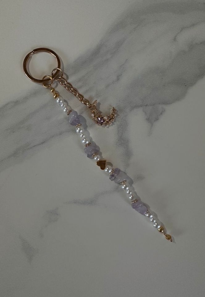 Schlüsselanhänger mit Perlen und Mond Anhänger in Hessen - Künzell | eBay  Kleinanzeigen ist jetzt Kleinanzeigen