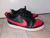 schwarz-Rote Nikes (COURT BOROUGH LOW RECRAFT (GS)) Brandenburg - Ahrensfelde Vorschau