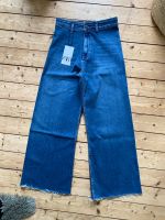 Zara Jeans Marine Straight Marineblau hohe Taille weites Bein 40 Münster (Westfalen) - Centrum Vorschau