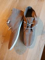 Bequeme Wildlederschuhe von Deichmann, braun/ ocker, Gr. 38 Sachsen - Zschorlau Vorschau