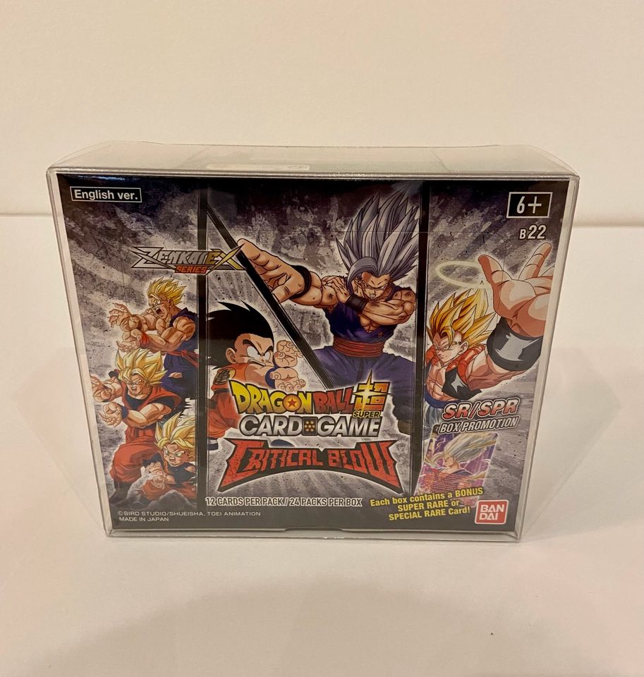 Dragonball Super Display PET Hülle Schutzhülle Falthülle acryl in Moosburg a.d. Isar