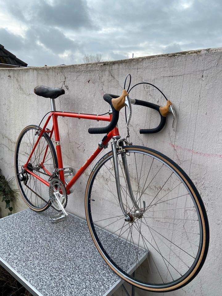 Rennrad RH55 VISSER VAINQUEUR CINELLI Ledersattel 12Gang 1985 in Bremen