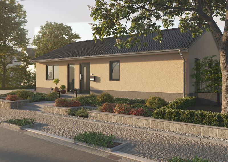 GRUNDSTÜCK INKLUSIVE - Der Town & Country Bungalow für jede Lebensphase in Damsdorf - modern, vielseitig, wirtschaftlichz in Kloster Lehnin