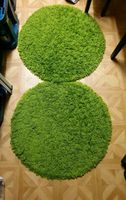 2 grüne runde Teppiche / Vorleger zu verkaufen !!! Niedersachsen - Osnabrück Vorschau