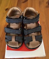 Elefanten Baby Schuhe offene Sommer Sandalen blau braun Gr. 22 Hessen - Biedenkopf Vorschau