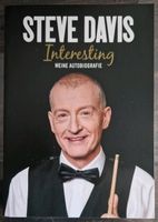 Interesting - Steve Davis - Meine Autobiografie Deutsch neuwertig Sachsen-Anhalt - Colbitz Vorschau