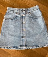 Benetton Minirock Jeansrock XS-S, 34 36, Bundweite ca.  28cm Baden-Württemberg - Fellbach Vorschau