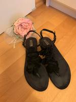 Sandalen von Buffalo Gr. 39 schwarz Blumen Baden-Württemberg - Reutlingen Vorschau