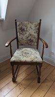Polsterstuhl Holzstuhl Stuhl Antik Vintage aus Holz gepolstert Hessen - Marburg Vorschau