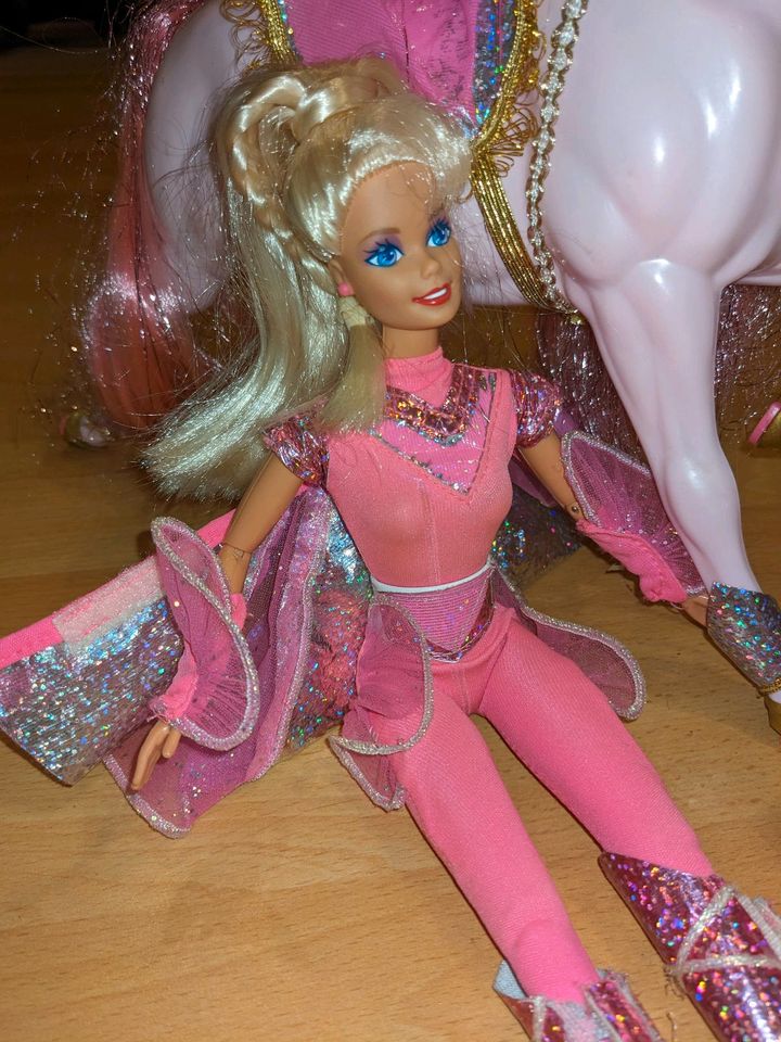 Barbie als Superheldin Galaxy, Vintage 1990er in Hemmingen