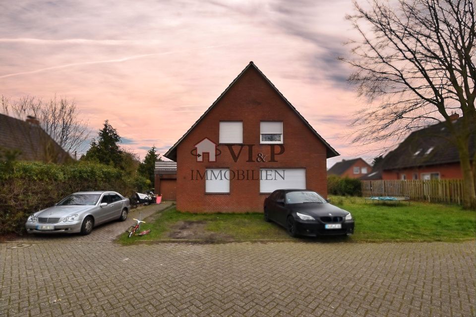 Einfamilienhaus auf großem Grundstück in Sackgassenlage in Wiesmoor