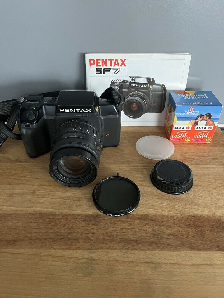 Pentax SF7 Spiegelreflexkamera-Kamera in Riederich