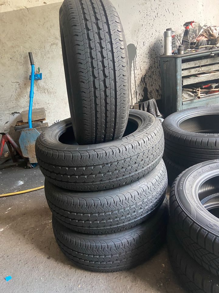 4x Sommerreifen 195/60R16 C 99/97T 7 mm profile in Gladbeck