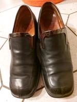 Schwarze THINK! Business Schuhe/Slipper Gr.39 Niedersachsen - Bad Bodenteich Vorschau