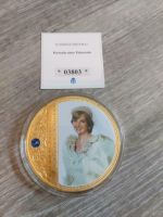 Vergoldete Münzen Lady Diana Princess of Wales Niedersachsen - Braunschweig Vorschau