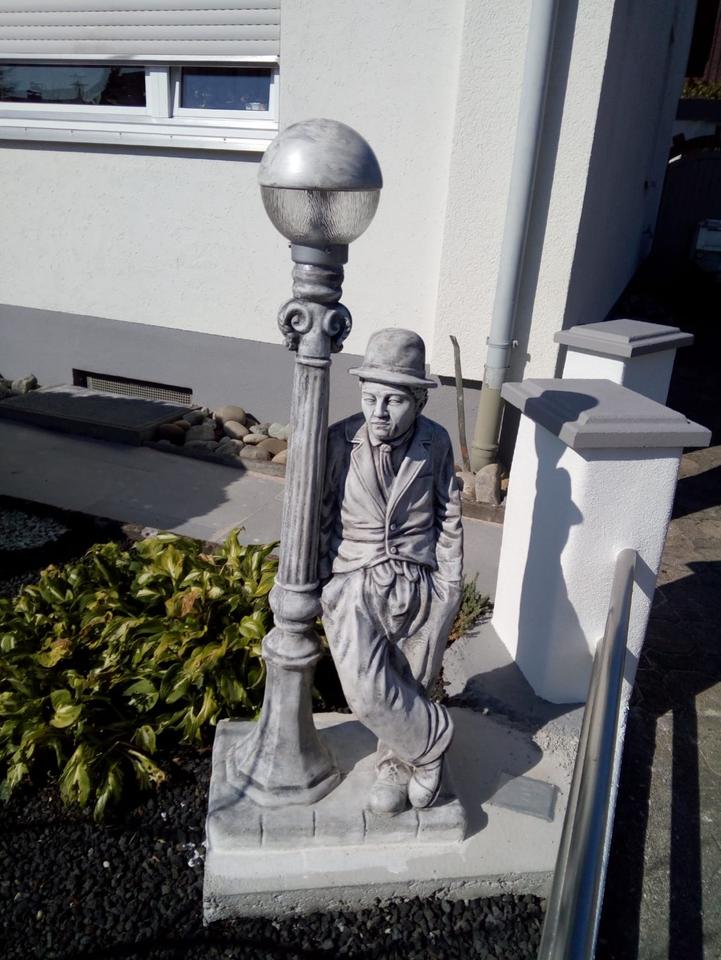 #GartenStatue Charlie Chaplin#SteingussFiguren#DekoFiguren in Eberhardzell