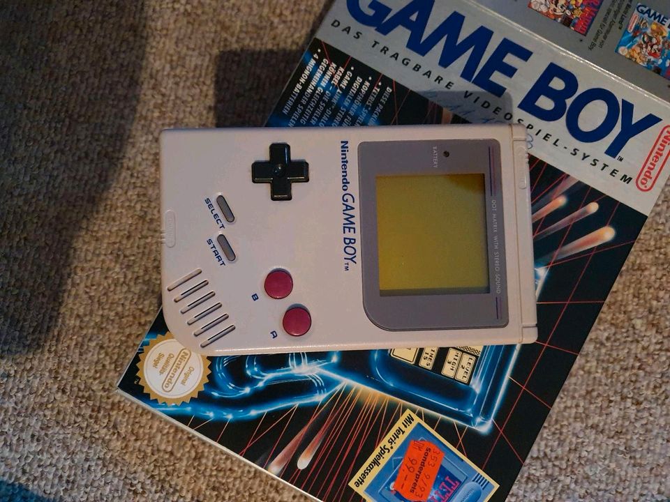 Gameboy mit Tetris in Herbstein